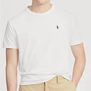 Polo Ralph Lauren Men's Classic Fit T-Shirt Size Medium White